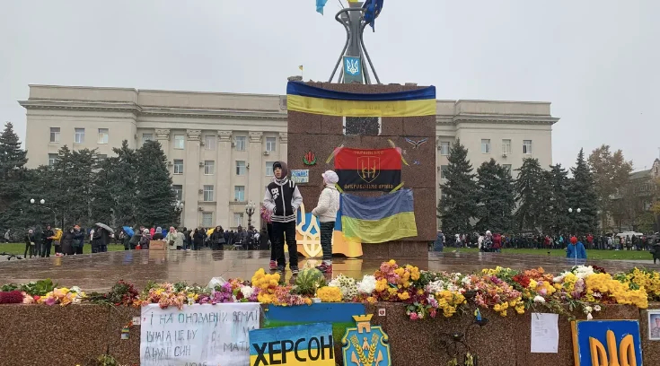 Херсон после освобождения от российской оккупации. Фото: Ольга Мусафирова