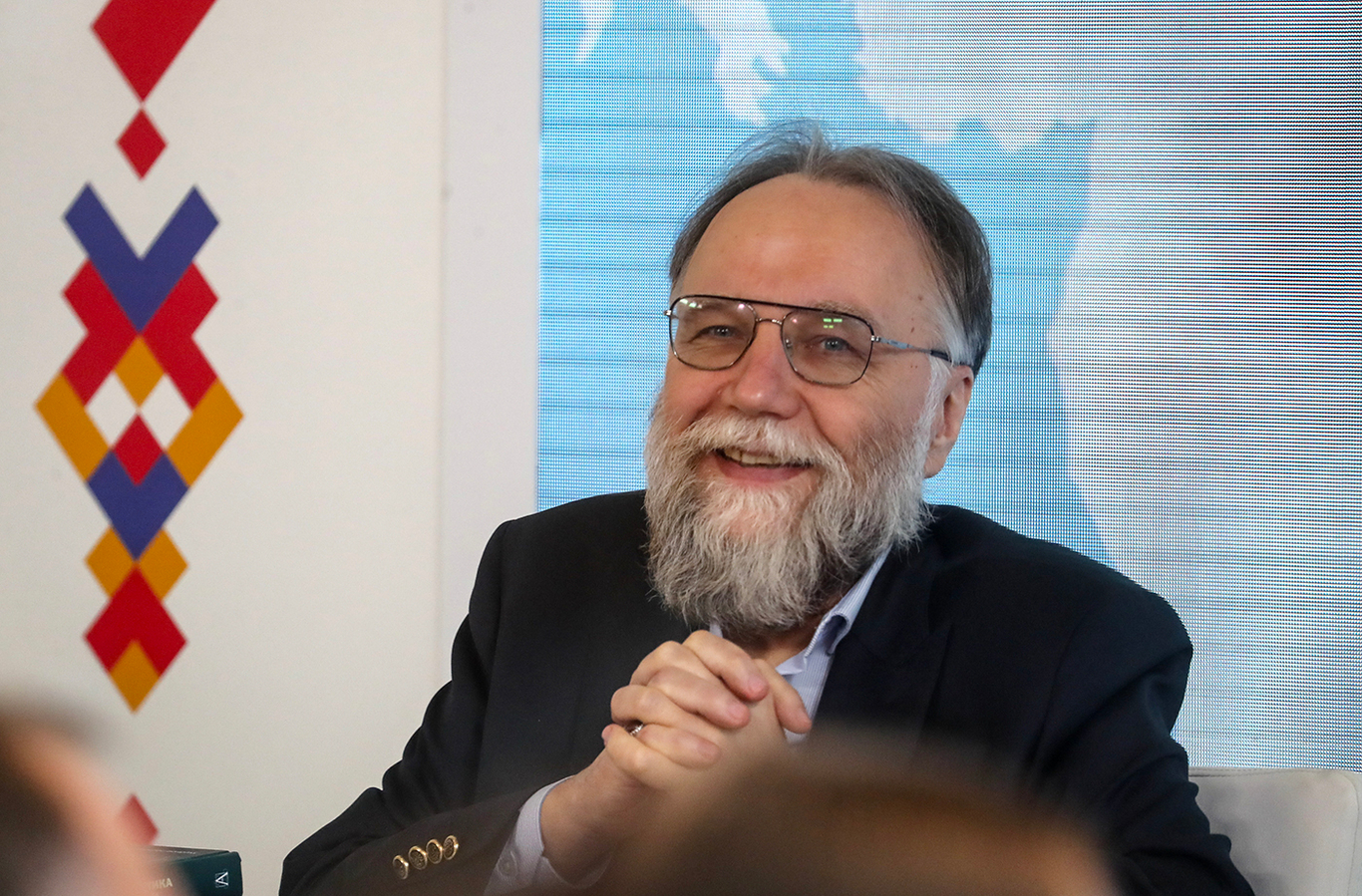 Александр Дугин на Санкт-Петербургском международном экономическом форуме (ПМЭФ) в Санкт-Петербурге, Россия, 7 июня 2024 года. Фото: Анатолий Мальцев / EPA