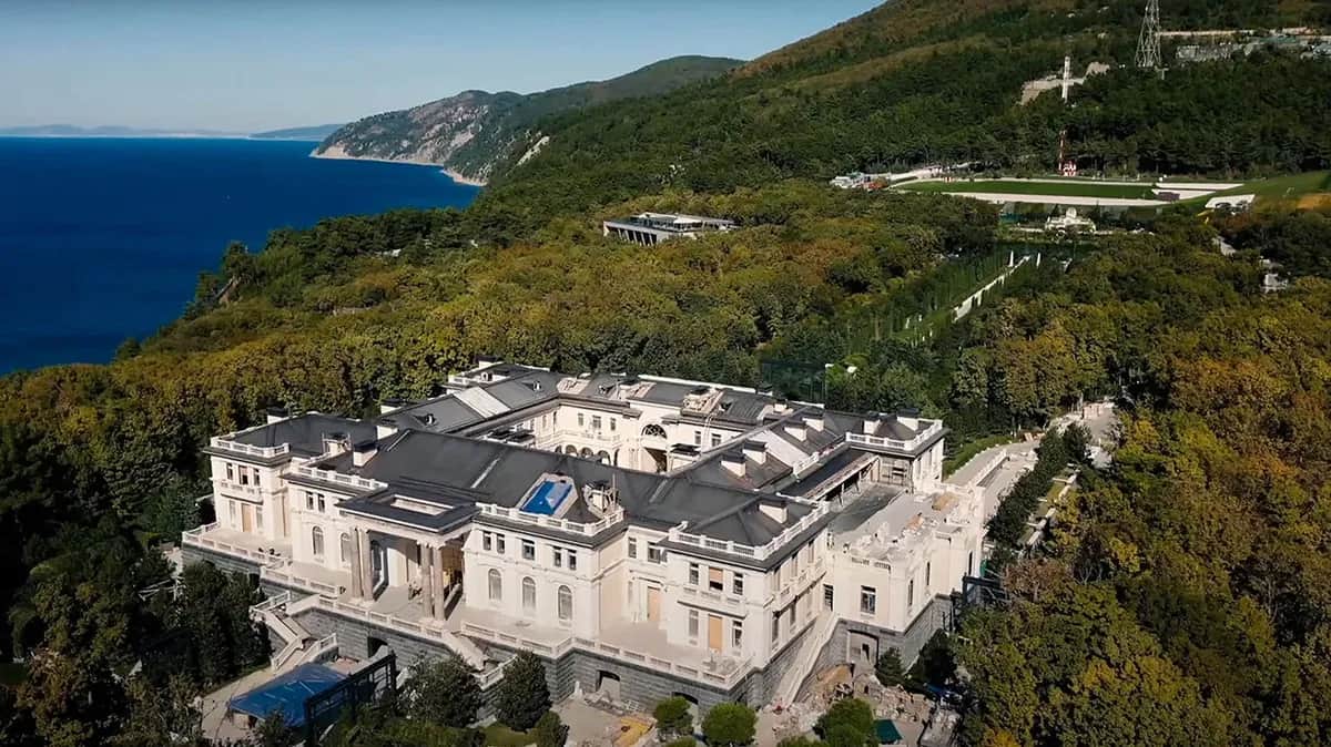 Дворец Владимира Путина в Геленджике. Фото: palace.navalny.com