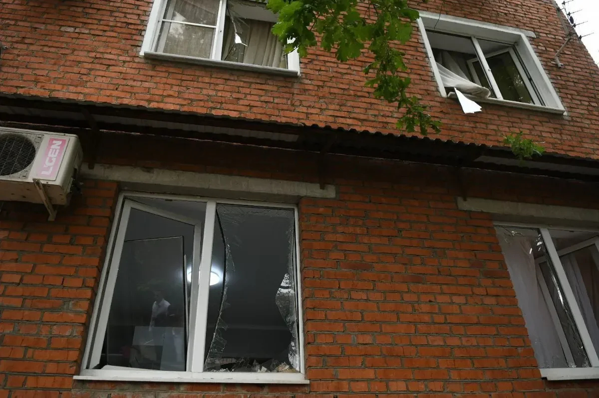 Aftermath of the explosion / Yevgeny Naumov