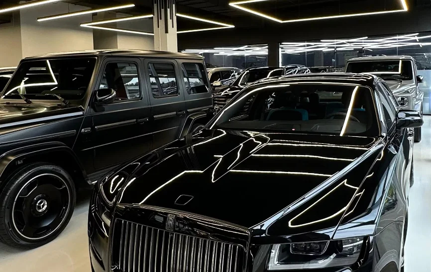 The Berg Auto Premium showroom in Moscow. Photo: Berg Auto Premium