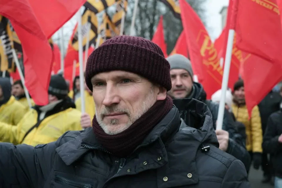A patriotic march organised by the Rodina party, 2 March 2014. Photo: <a href="https://www.facebook.com/media/set/?set=a.496761233769316&amp;type=3" rel="noopener noreferrer" title="https://www.facebook.com/media/set/?set=a.496761233769316&amp;type=3">Facebook</a>