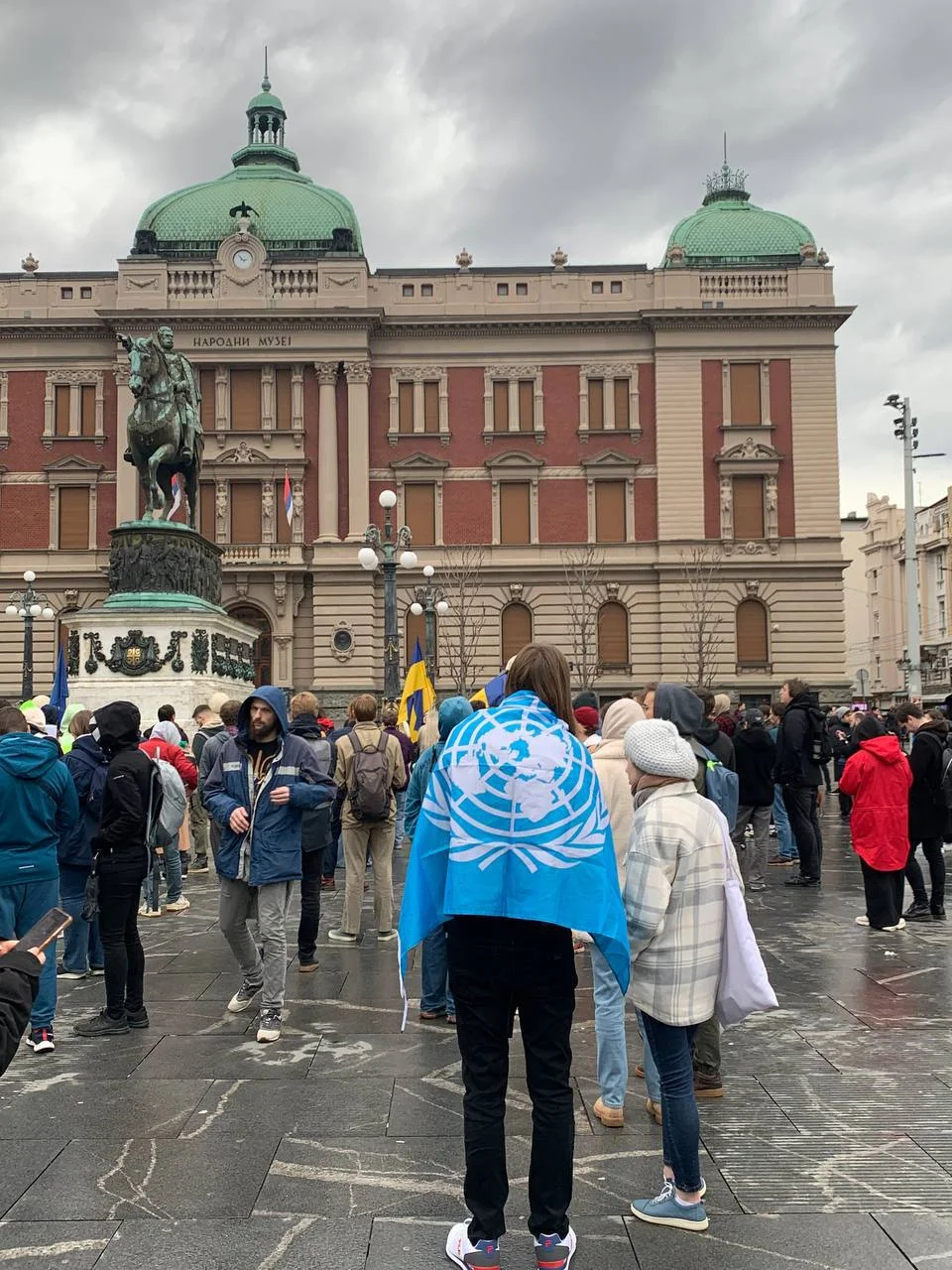 Митинг РДО в годовщину войны. Фото: Теодора Прокич