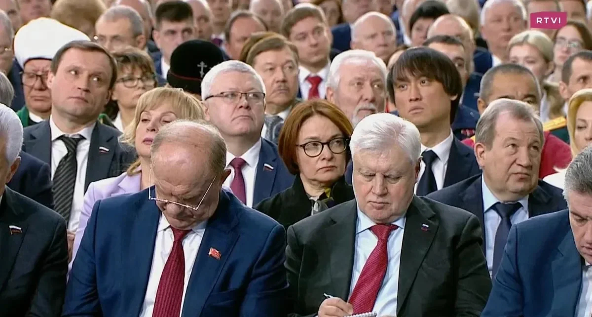 Screen captured from TV broadcast