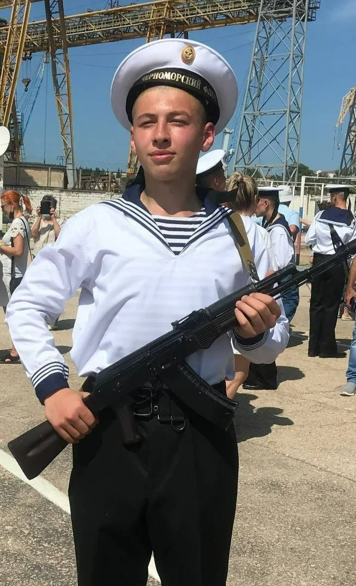 Mukhammed Murtazaev, a conscript who served on the Moskva cruiser and went missing after the sinking of the ship. A photo from the family archive