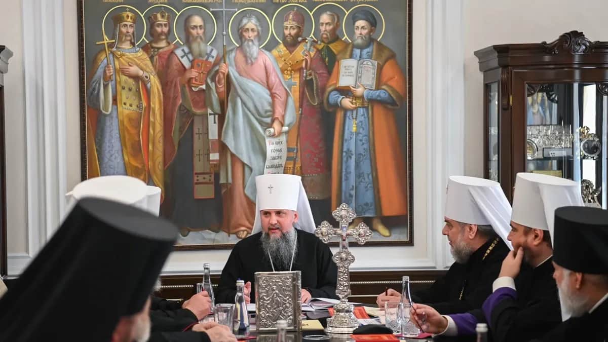 Заседание Священного Синода Украинской Православной Церкви, 23 мая 2023 г. Фото: ПЦУ