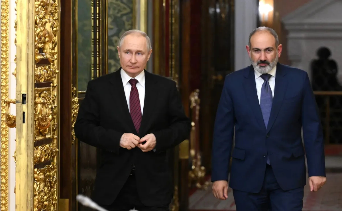 Встреча Путина и Пашиняна в мае 2023 года. Фото: Kremlin.ru