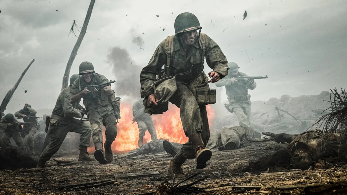 Кадр из фильма «По соображениям совести» (Hacksaw Ridge). Фото: <a data-sk="tooltip_parent" data-stringify-link="http://imdb.com" href="http://imdb.com/" rel="noopener noreferrer" target="_blank">imdb.com</a>