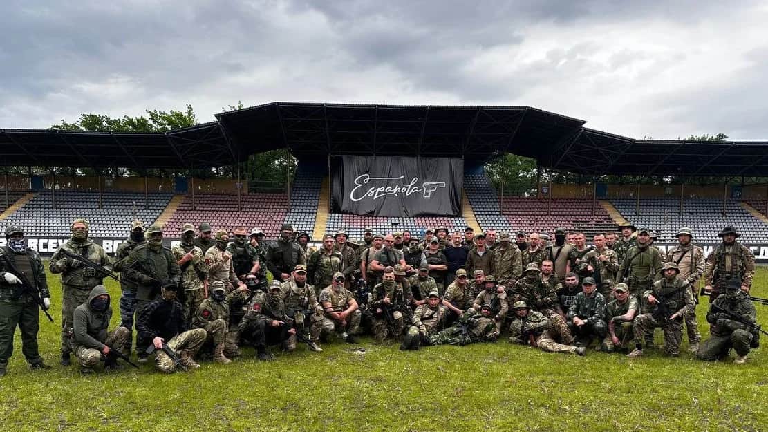 Бойцы ЧВК «Эспаньола». Фото: телеграм-канал ЧВК