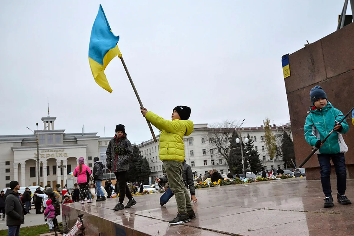The Ukrainian counteroffensive in the Kherson region forced Russian troops to retreat from the city, clearing the way for Ukrainian troops to liberate the city in November 2022. Photo: EPA-EFE/IVAN ANTYPENKO