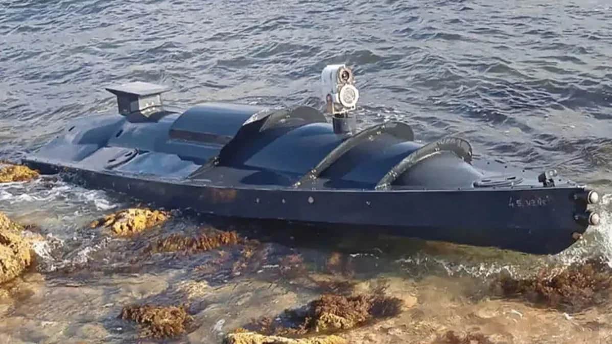 A device washed ashore in Sevastopol. Photo: General Staff of the Armed Forces of Ukraine / Facebook