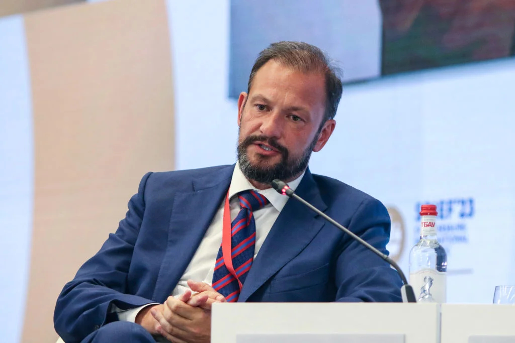 Sergey Brilev, President, The Global Energy Association, attends a session on "Russia Latin America" during the St. Petersburg International Economic Forum 2023. Photo: Maksim Konstantinov / SOPA Images / LightRocket / Getty Images
