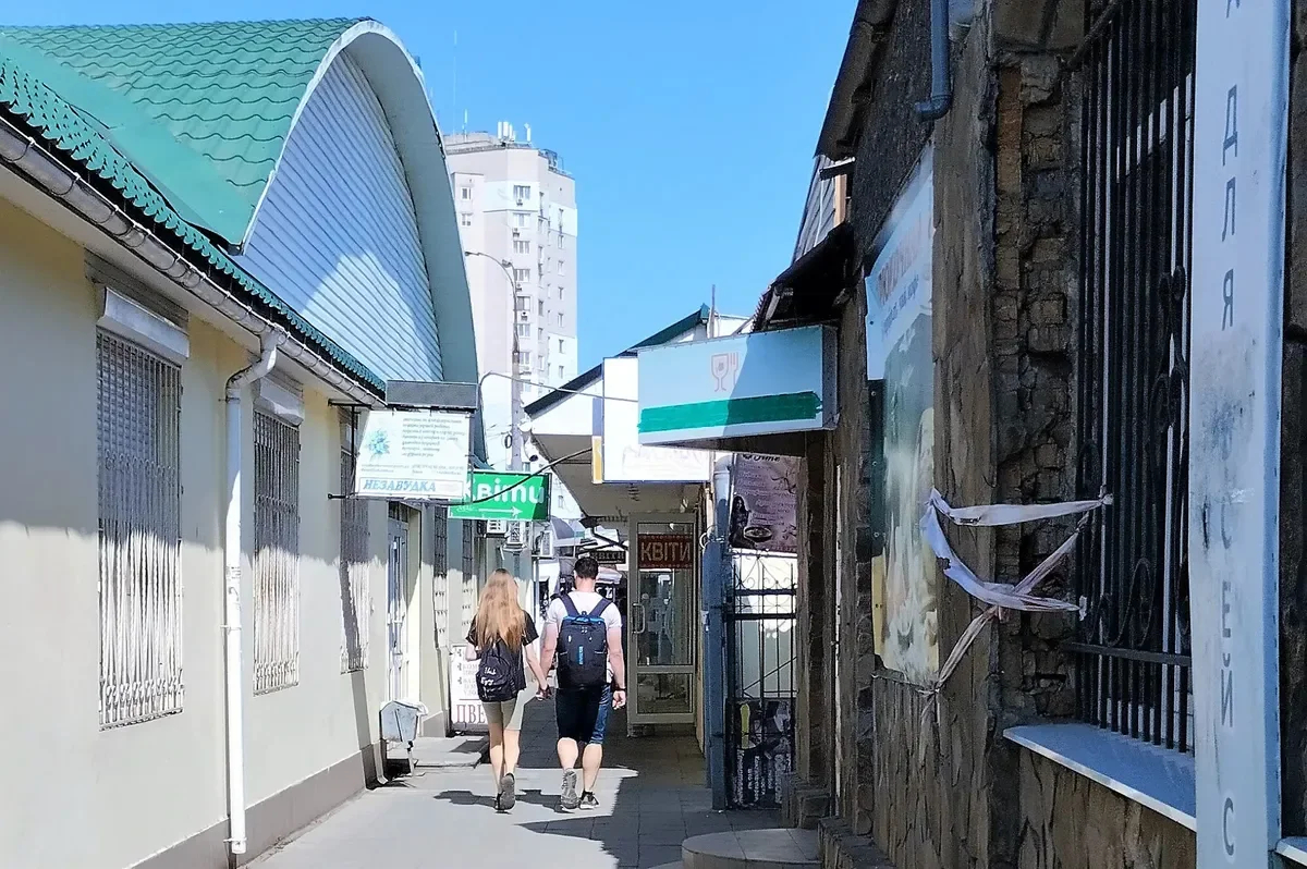 A street in Kherson. Photo by Elena Bondar