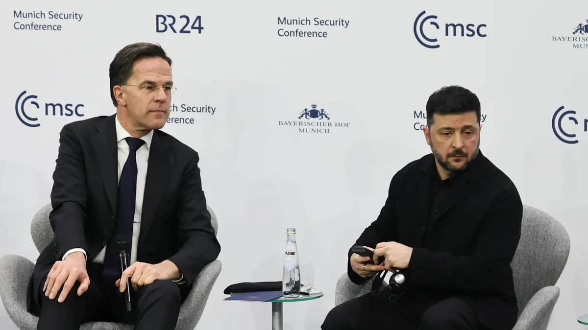 Zelensky makes case for more allied support for Ukraine at Munich Security Conference