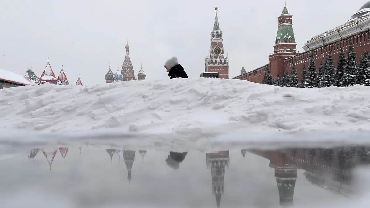 Москва, Россия, февраль 2024 года. Фото: EPA-EFE/МАКСИМ ШИПЕНКОВ