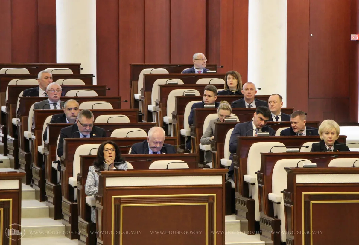 Заседание Палаты представителей Национального собрания РБ. Фото: <a href="http://www.house.gov.by/ru/">Официальный сайт палаты представителей</a> 