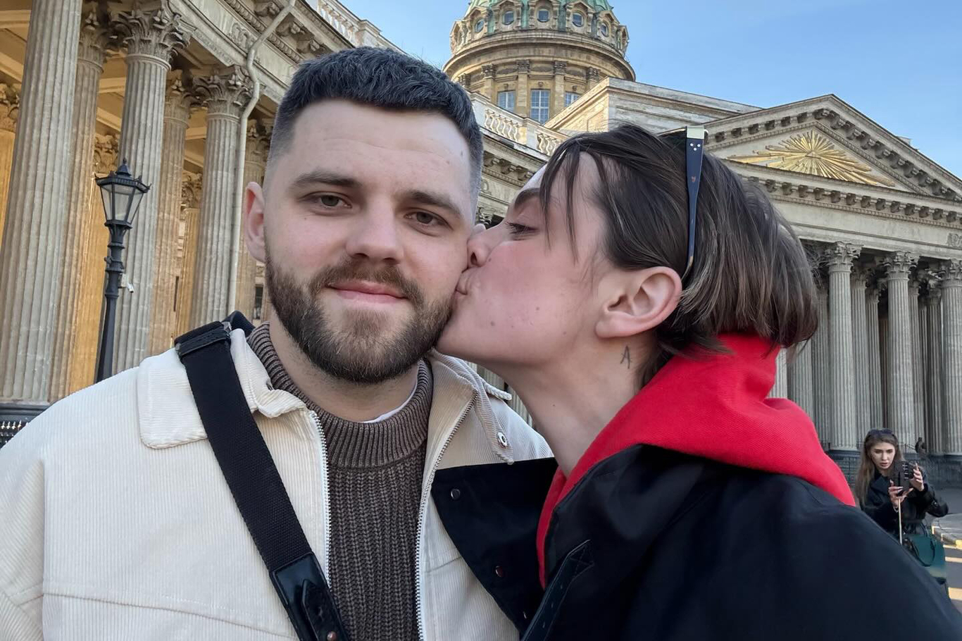 Мария Чадина со вторым мужем. Фото: страница Чадиной в Instagram