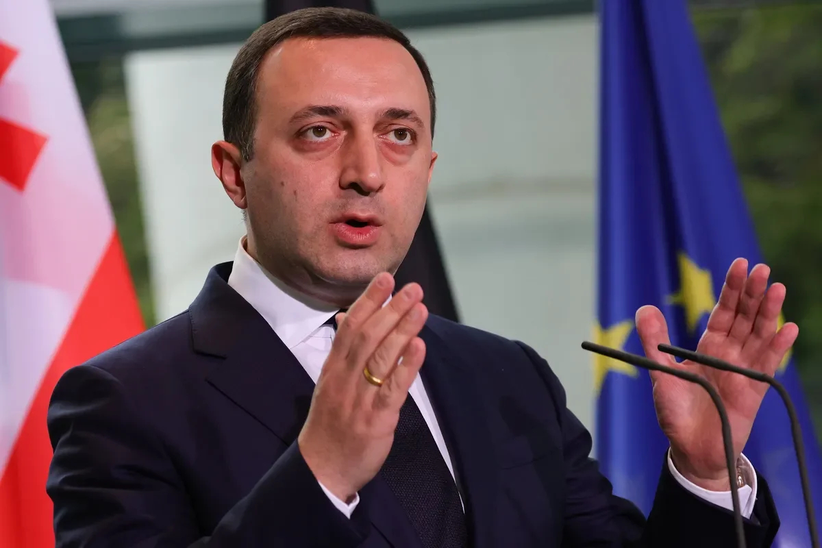 Georgia’s Prime Minister Irakli Garibashvili. Photo: Omer Messinger / Getty Images
