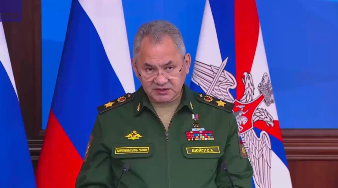 Photo: Sergei Shoigu / TASS live stream