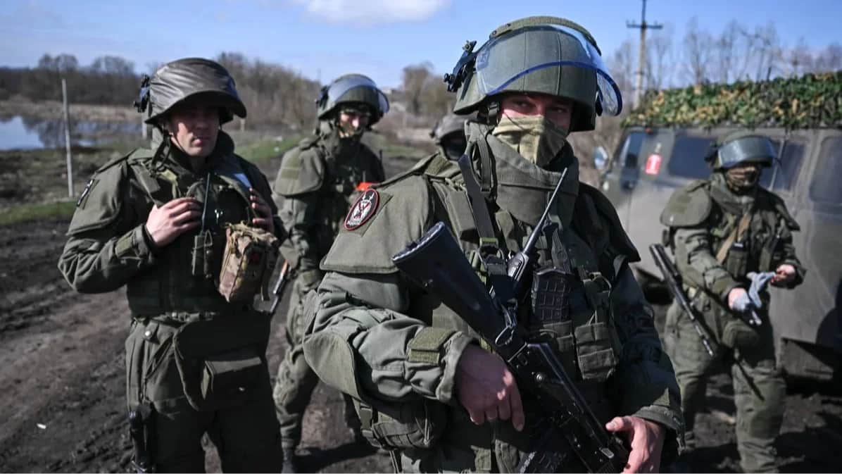 Russian soldiers. Photo: Sergey Bobylyov / Sputnik / Imago Images / Scanpix / LETA