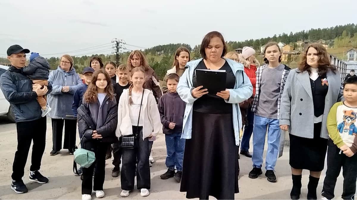 Скриншот из видеообращения жителей микрорайона к Владимиру Путину. Источник: инициативная группа местных жителей