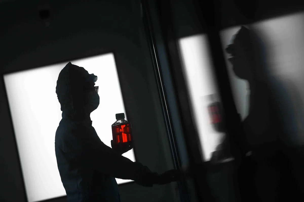 Лаборатория в Ухане. Фото: Feature China / Future Publishing / Getty Images