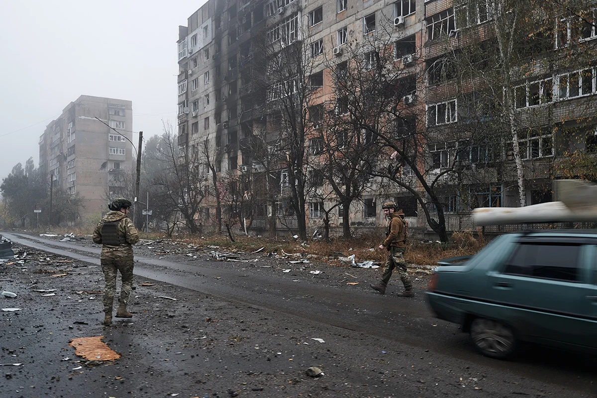 Авдеевка, 26 октября 2023. Фото: Влада Либерова / Libkos / Getty Images