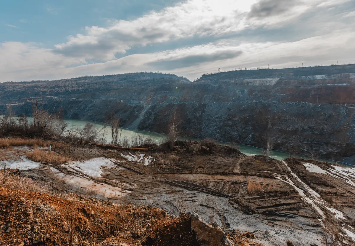 An open pit mine in the Kirovohrad region, Ukraine, 28 February 2025. Photo: EPA-EFE/ARSEN DZODZAIEV
