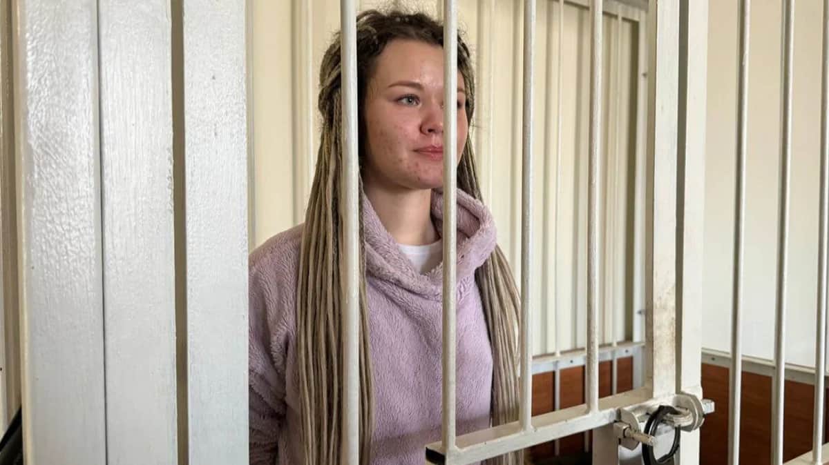 Надин Гейслер во время судебного заседания. Фото: Sota.Vision