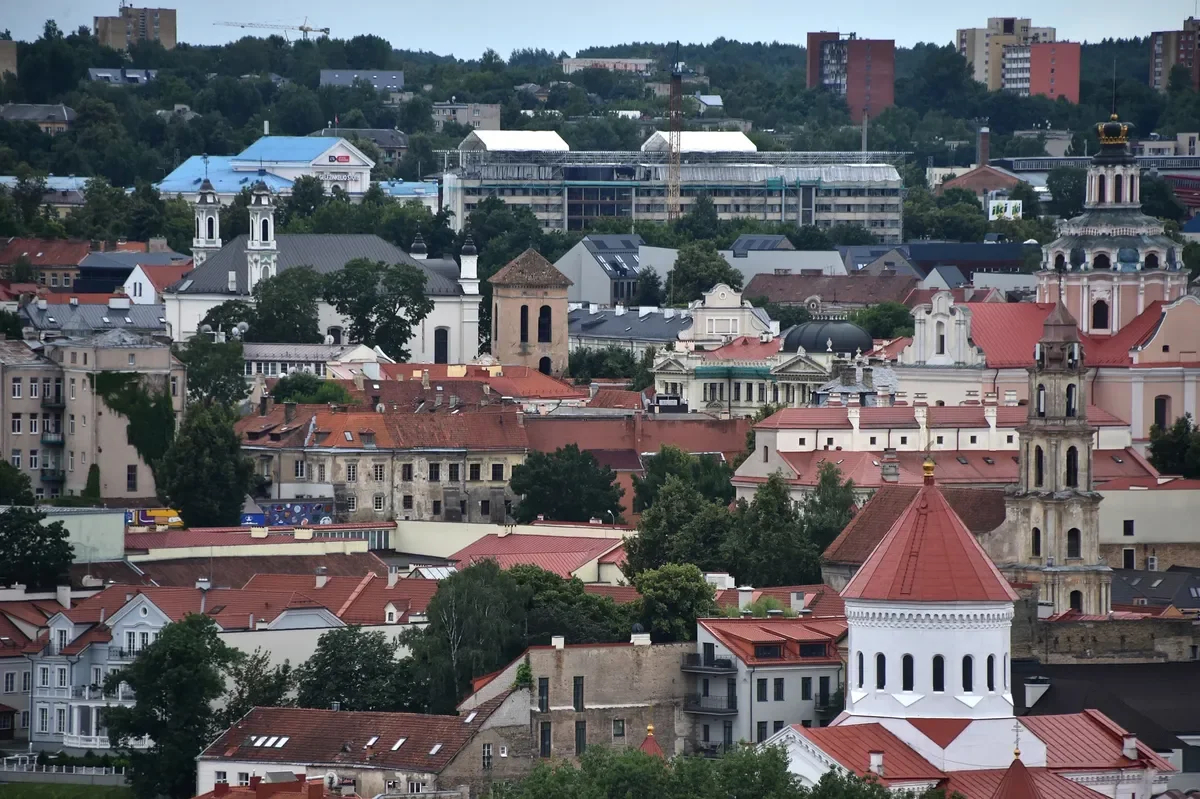 Vilnius. Photo by Vasily Maksimov, exclusively for Novaya Gazeta. Europe