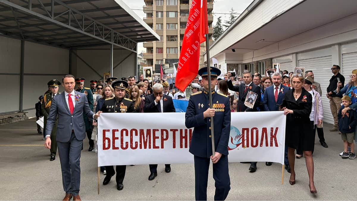 «Бессмертный полк» в Пекине, Китай, 9 мая 2026 года. Фото: Anna Ratkoglo / IMAGO / Scanpix / LETA