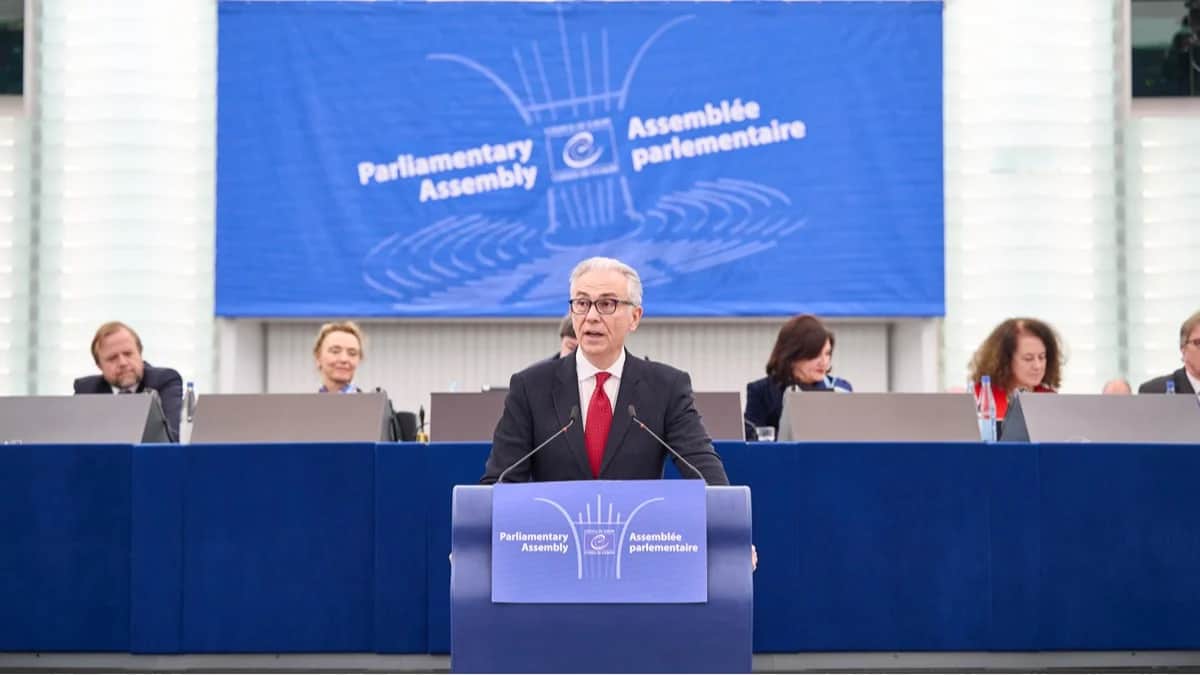 Президент ПАСЕ Теодорос Русопулос. Фото: Council of Europe Parliamentary Assembly / Flickr