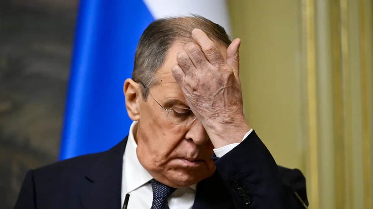 Sergey Lavrov attends a joint press conference with his Indian counterpart following their talks in Moscow, 27 December 2023. Photo: EPA-EFE / ALEXANDER NEMENOV