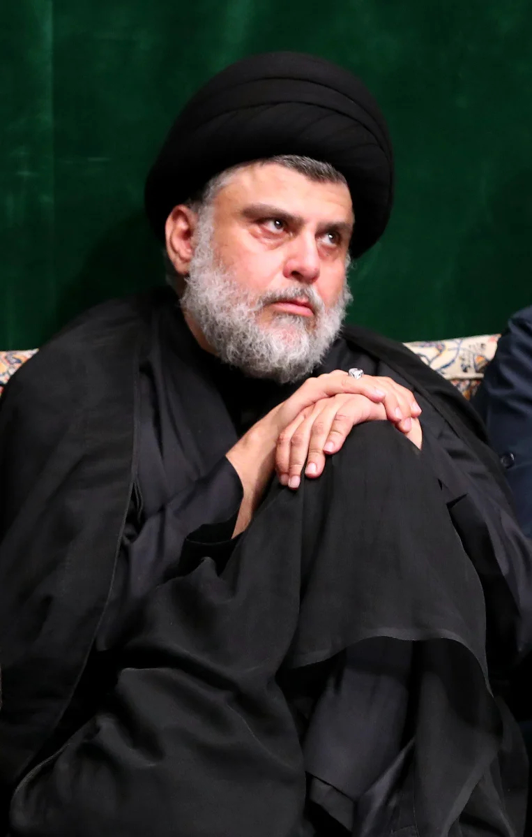 Муктада ас-Садр. Фото: Wikimedia Commons, <a href="https://khamenei.ir/" rel="nofollow">Khamenei.ir</a>, <a href="https://creativecommons.org/licenses/by/4.0" title="Creative Commons Attribution 4.0">CC BY 4.0</a>