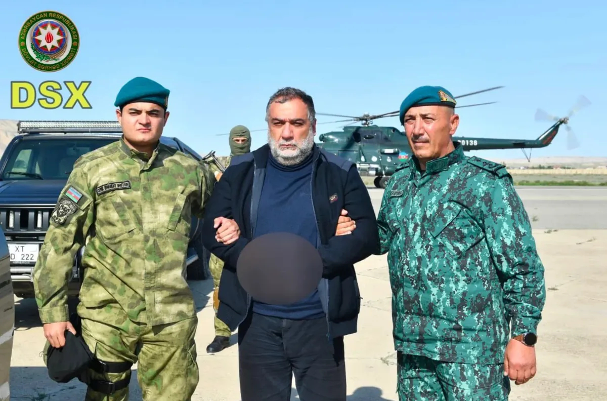 Задержанный Рубен Варданян. Фото: DTX