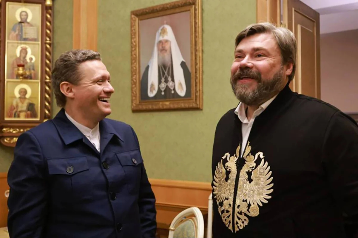 Георгий Филимонов и Константин Малофеев. Фото: соцсети / Vkontakte