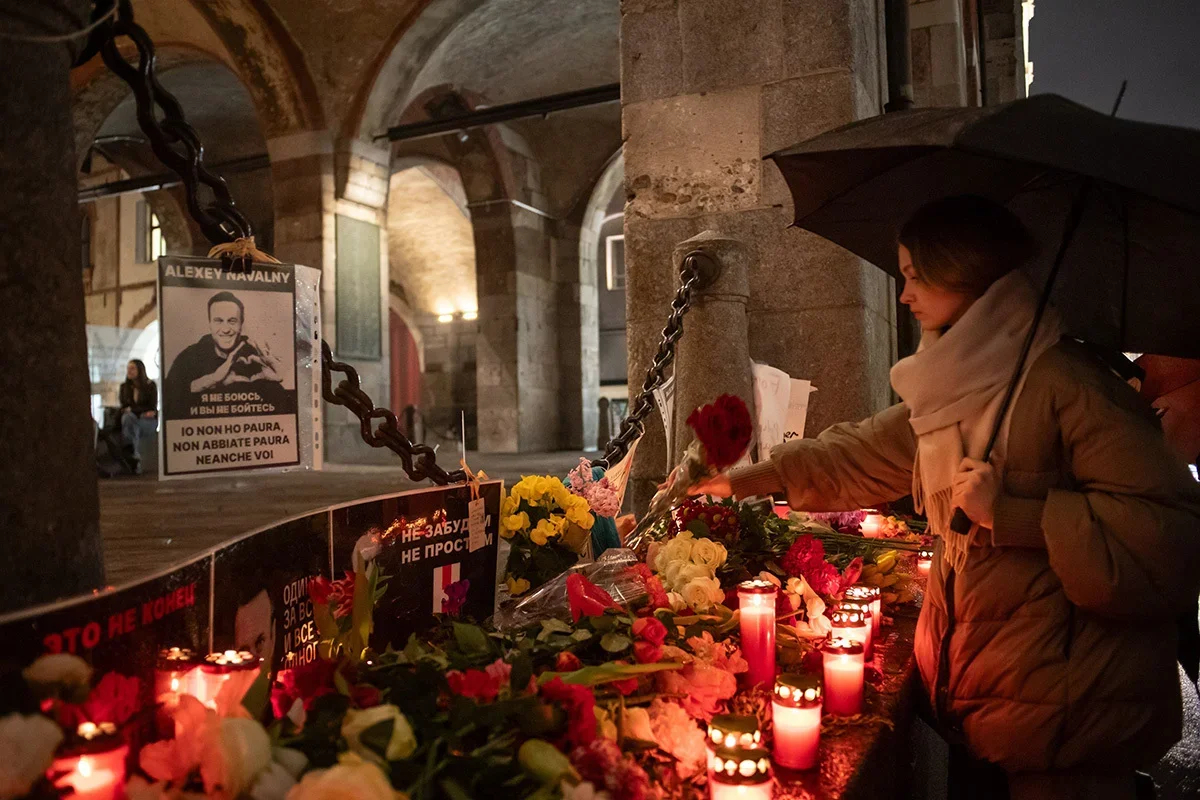Piazza Mercanti in Milan, Italy, 1 March 2024. Photo: Claudio Furlan / LaPresse / Shutterstock / Vida Press