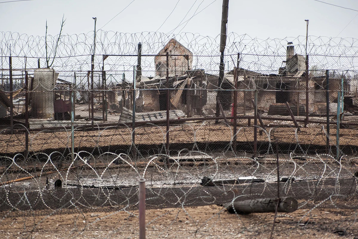 The prison colony. Photo: Nikolay Kozhevnikov, exclusively for Novaya Gazeta Europe