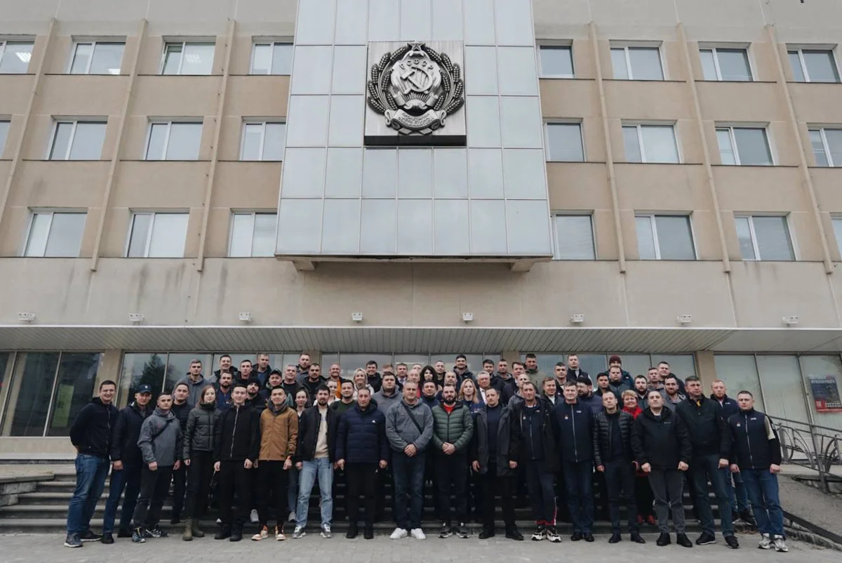 Участники программы «Время героев» в Сарове, октябрь 2024 года. Фото: @vremyageroev2024 / Telegram