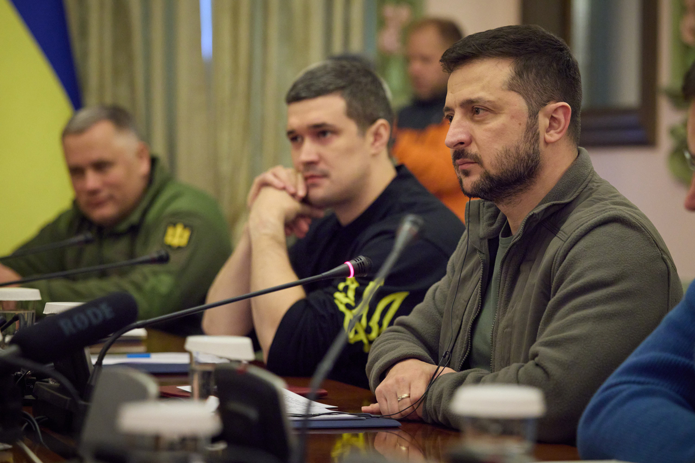 Михаил Фёдоров и Владимир Зеленский. Киев, Украина, 20 октября 2022 года. Фото: Офис Президента Украины