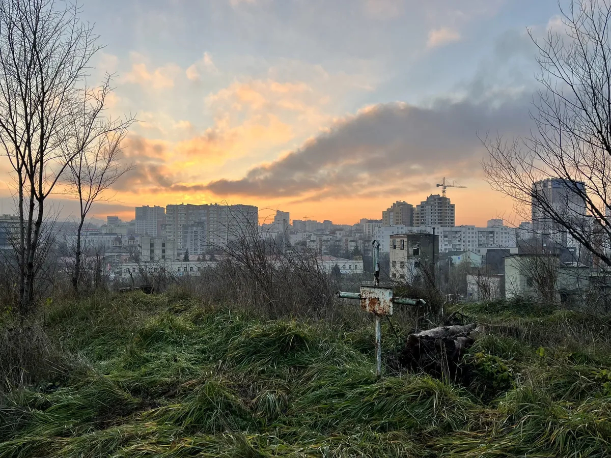 The view of Chisinau. Photo: Ira Purysova / Novaya Gazeta Europe