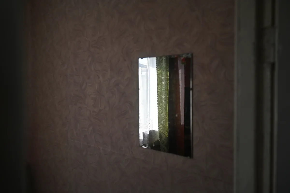 Inside the Latypovs’ house. Photo: Yevgeny Kulikov