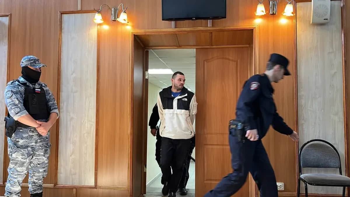 Gordon Black in court. Photo: Novosti Primorya