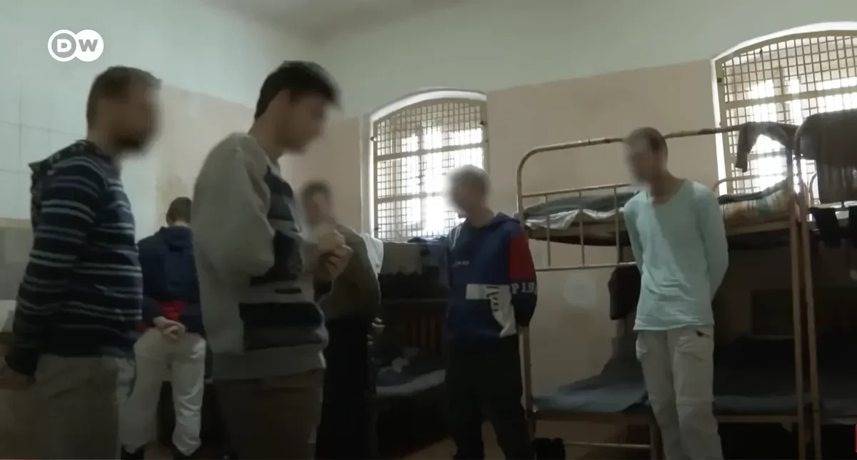 Russian POWs in Ukraine. Photo: a screenshot from the video