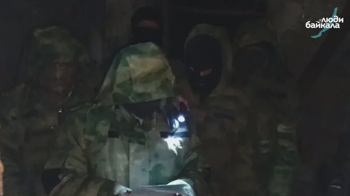 A screenshot from the video address. Source: <a href="https://t.me/Baikal_People/2025">Lyudi Baikala</a> Telegram channel