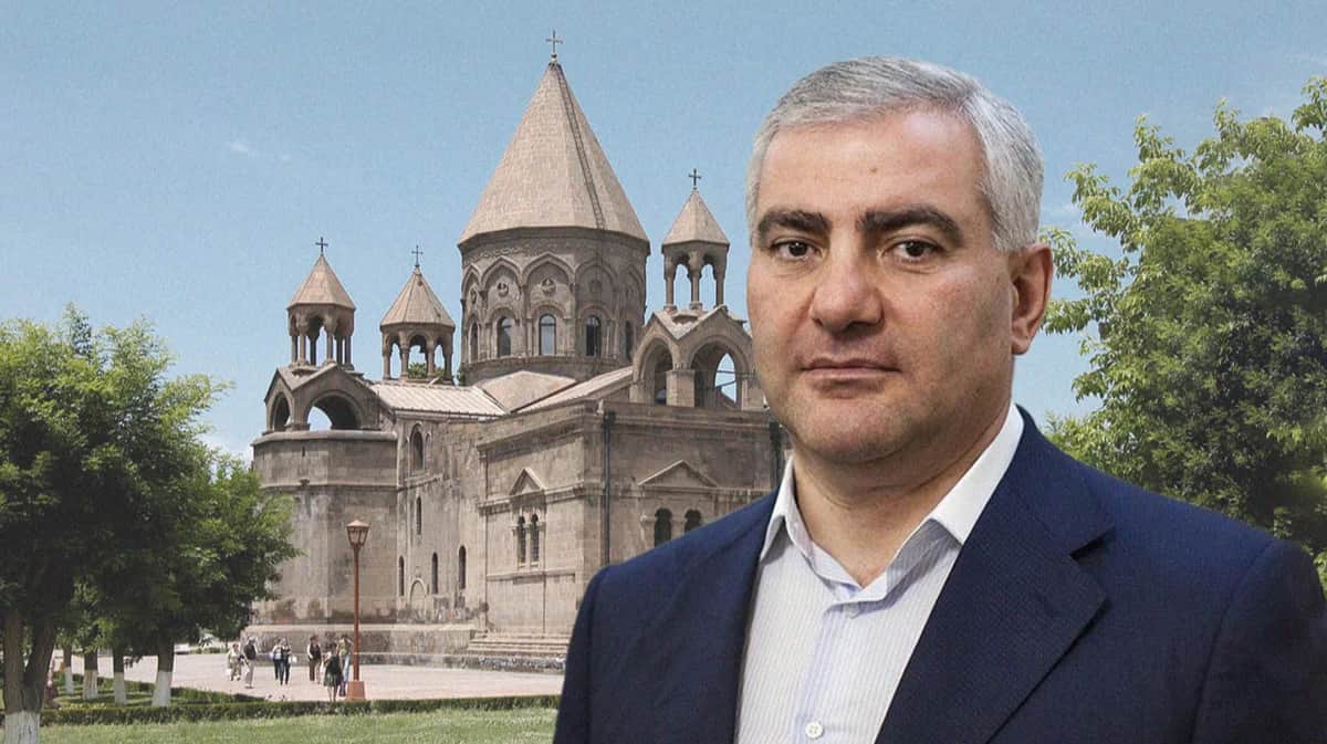 Самвел Карапетян. Коллаж: «Новая газета Европа»