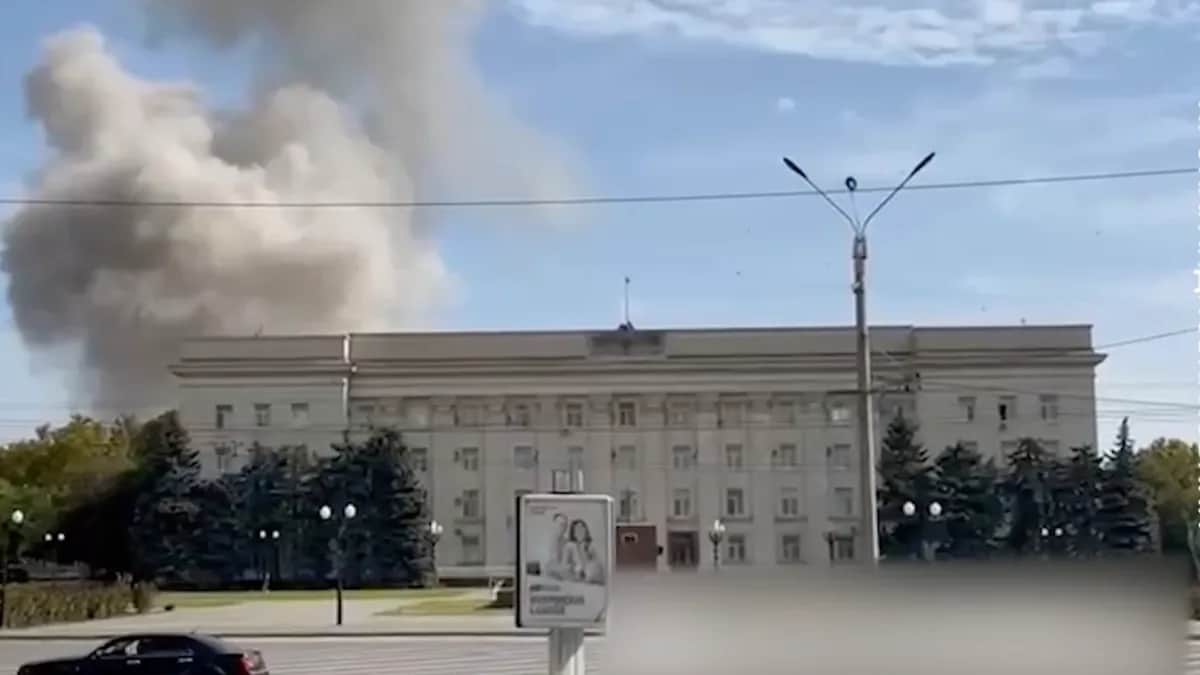 Здание апелляционного суда Херсона. Фото: Telegram