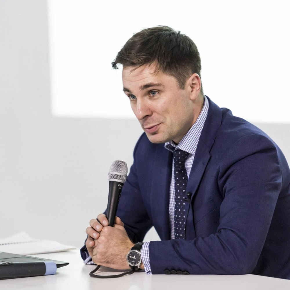 Эксперт по международному праву Глеб Богуш. Фото: Ельцин центр