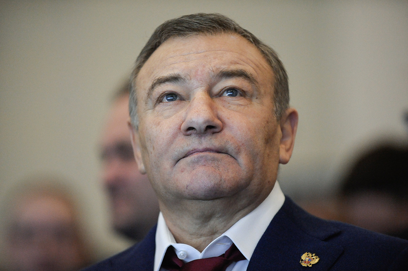 Аркадий Ротенберг на втором ежегодном Международном хоккейном форуме, Москва, 14 декабря 2017 года. Фото: Александр Авилов / Агентство «Москва»