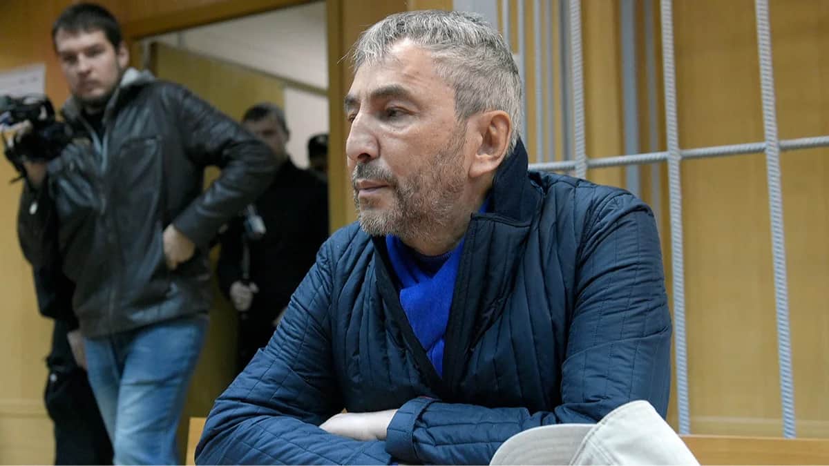 Умар Джабраилов на заседании суда по факту стрельбы в московском отеле Four Seasons, Москва, 22 ноября 2017 года. Фото: Глеб Щелкунов / Коммерсантъ / Sipa USA / Vida Press